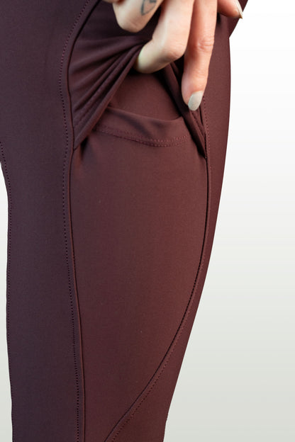 The Endurance Tight - Maroon